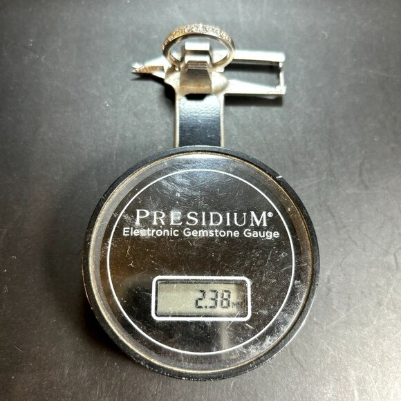 VTG Sterling Silver 925 Cubic Zirconia Pave Set Band 2.25mm Ring Size 6.5 - Picture 9 of 10